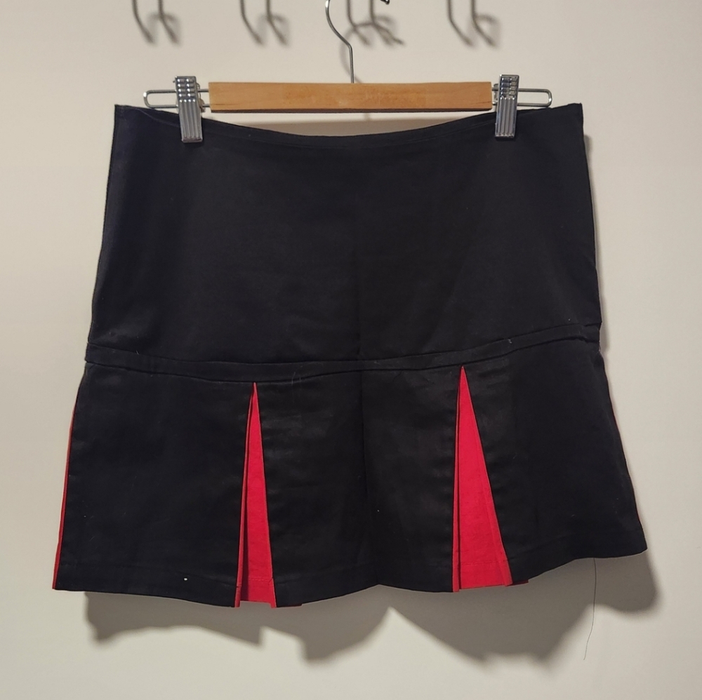 Handmade Pleated Cheerleader Mini Skirt